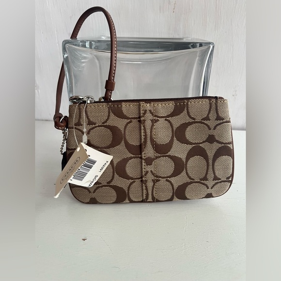 COACH Signature Small Coin Wallet - Picture 2 of 9